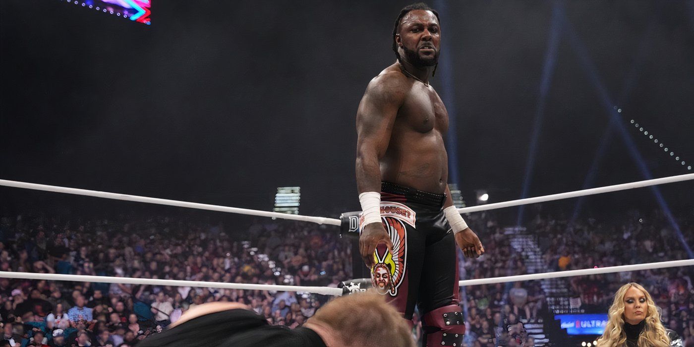 Swerve Strickland vs Christian Cage at aew double or Nothing 2024