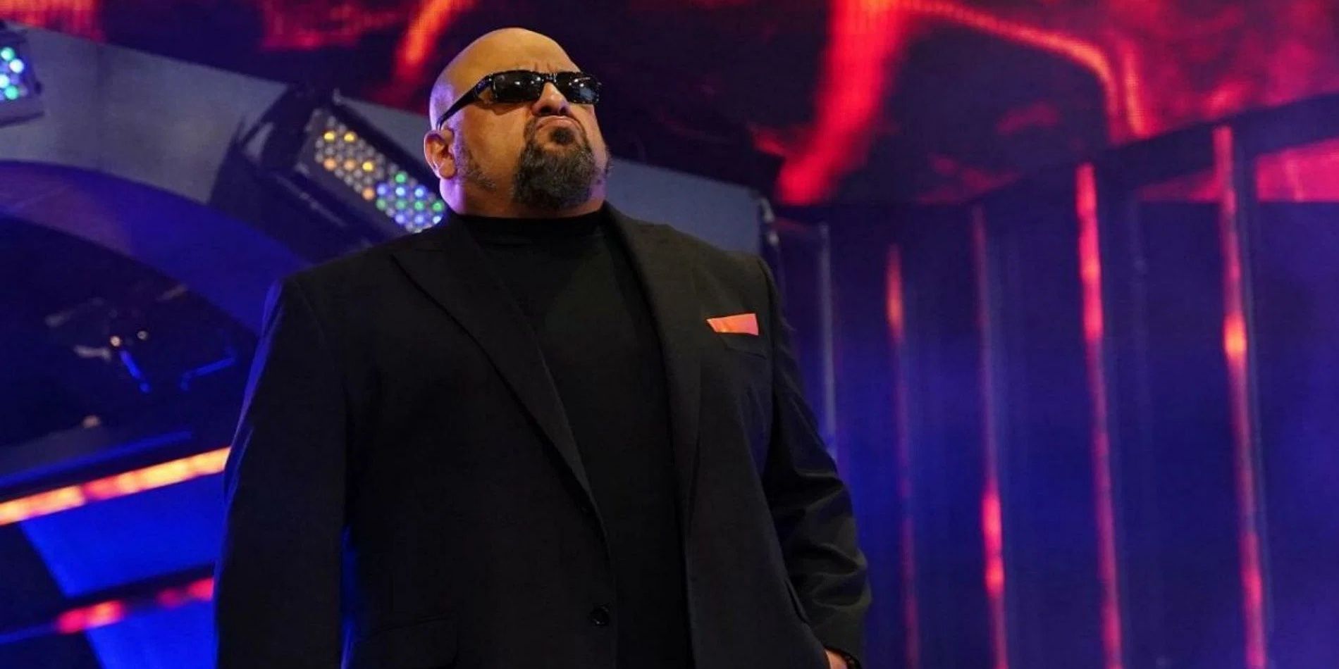 Taz making his entrance in AEW