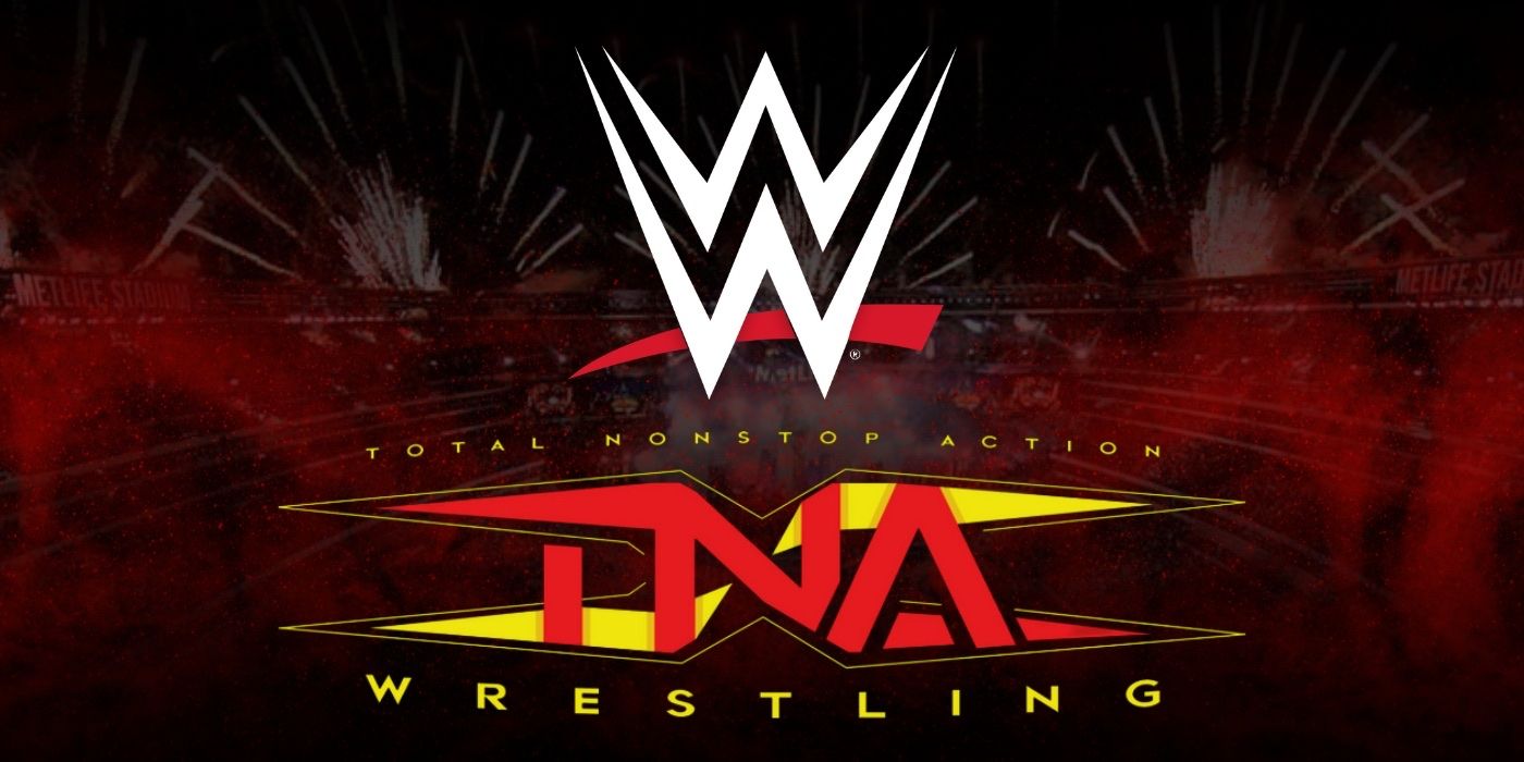 The WWE and TNA logos