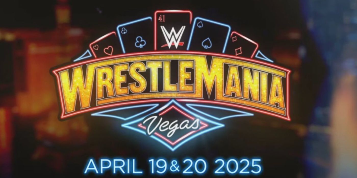 WWE WrestleMania 41 Las Vegas logo