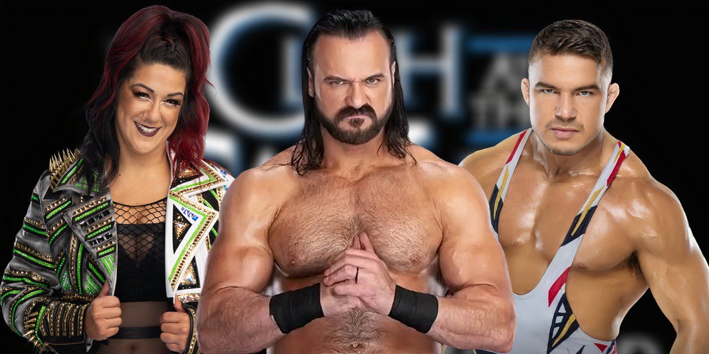 bayley drew mcintyre chad gable clash at the castle