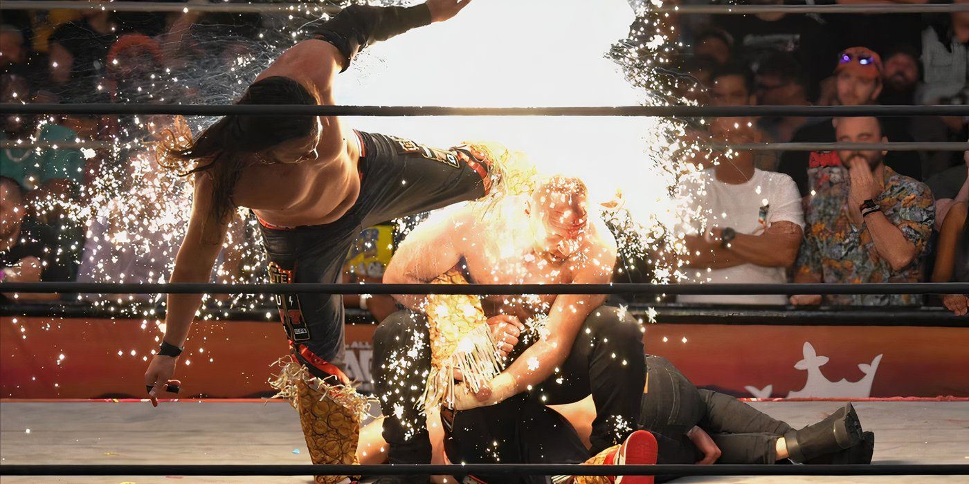 The Elite vs Blackpool Combat Club (aew double or Nothing 2023)