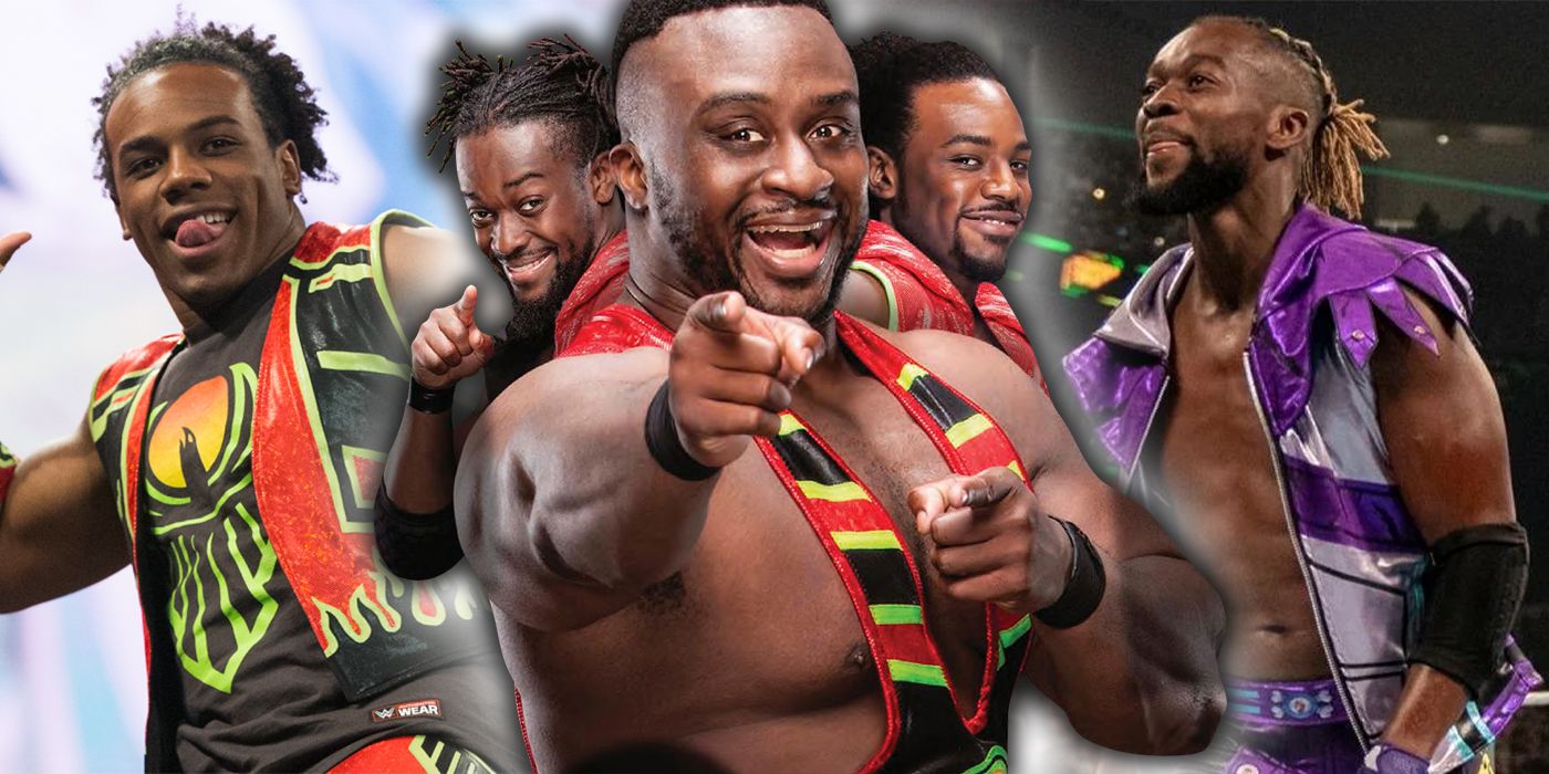 Xavier Woods, Kofi Kingston, and Big E in the New Day