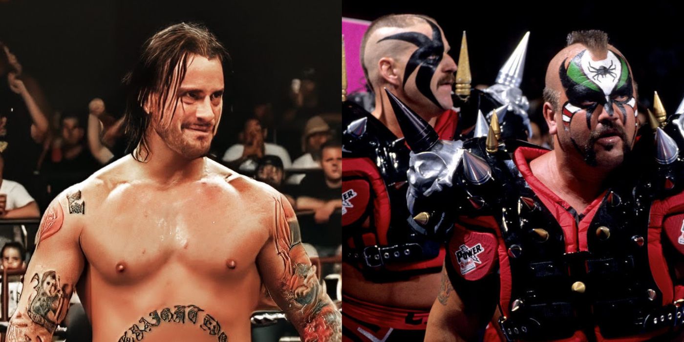 CM Punk and The Road Warriors