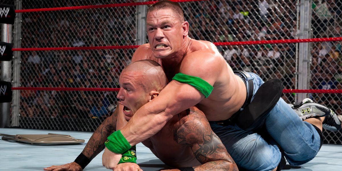 John Cena v Randy Orton Hell in a Cell 2009 