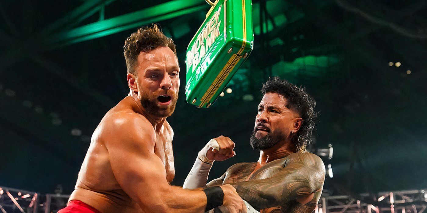 LA Knight & Jey Uso (WWE Money In The Bank 2024)