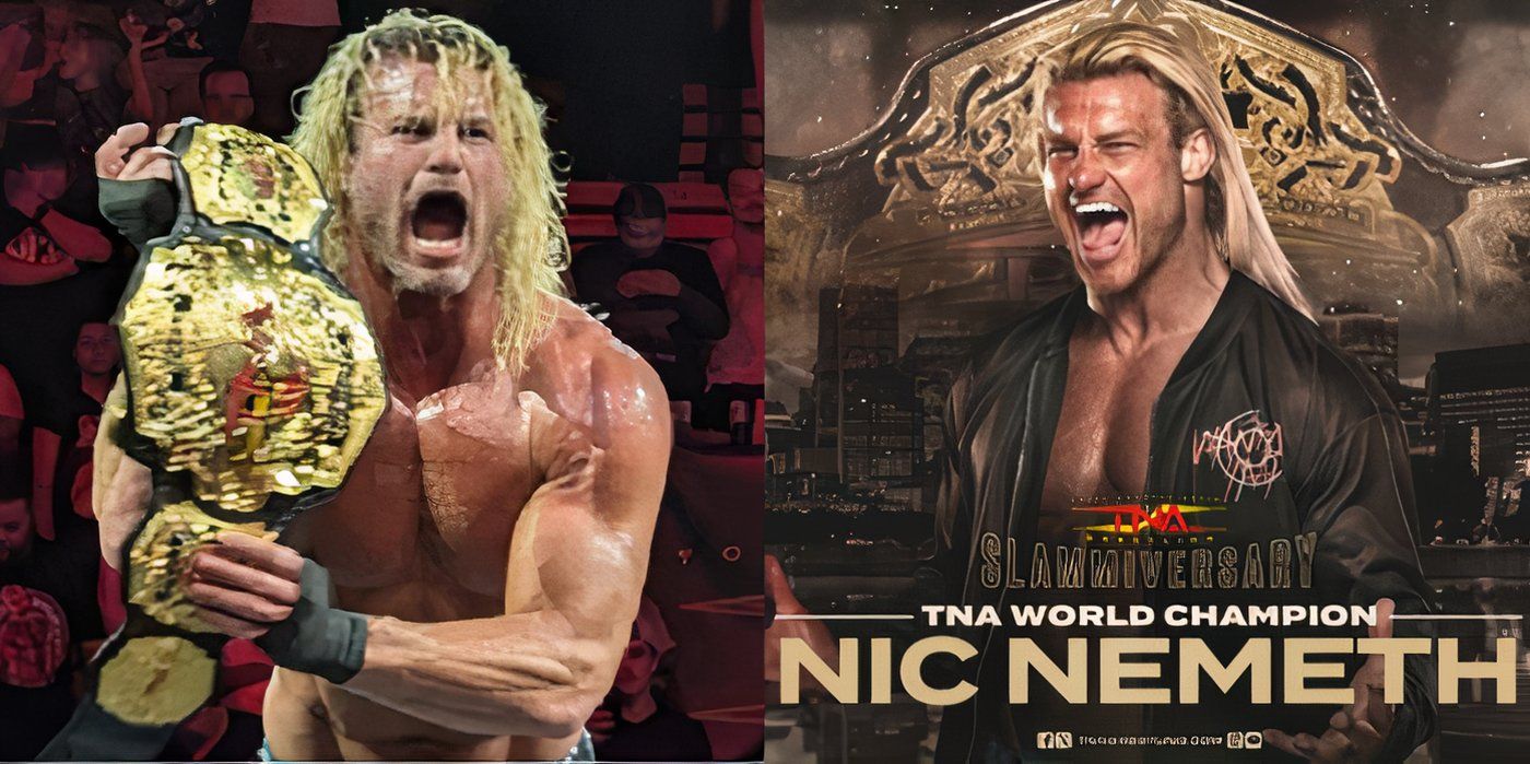 Nick Nemeth Wins TNA World Championship At Slammiversary