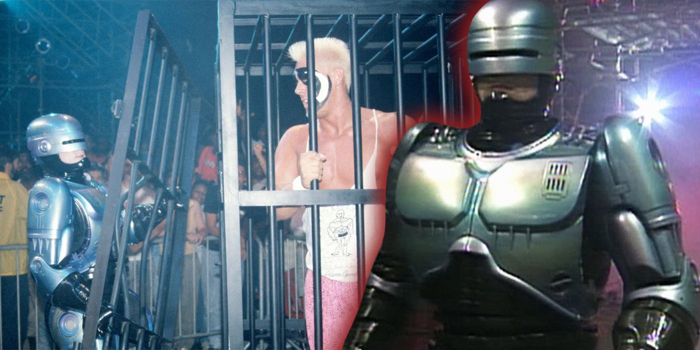 Revisiting When Robocop Saved WCW Wrestler Sting From A Beating