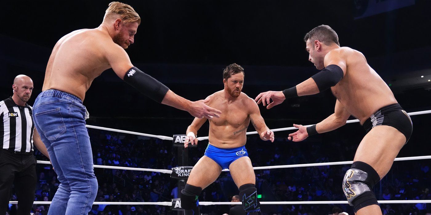 Orange Cassidy vs. Kyle O'Reilly vs. Roderick Strong (AEW Dynamite, August 14, 2024)