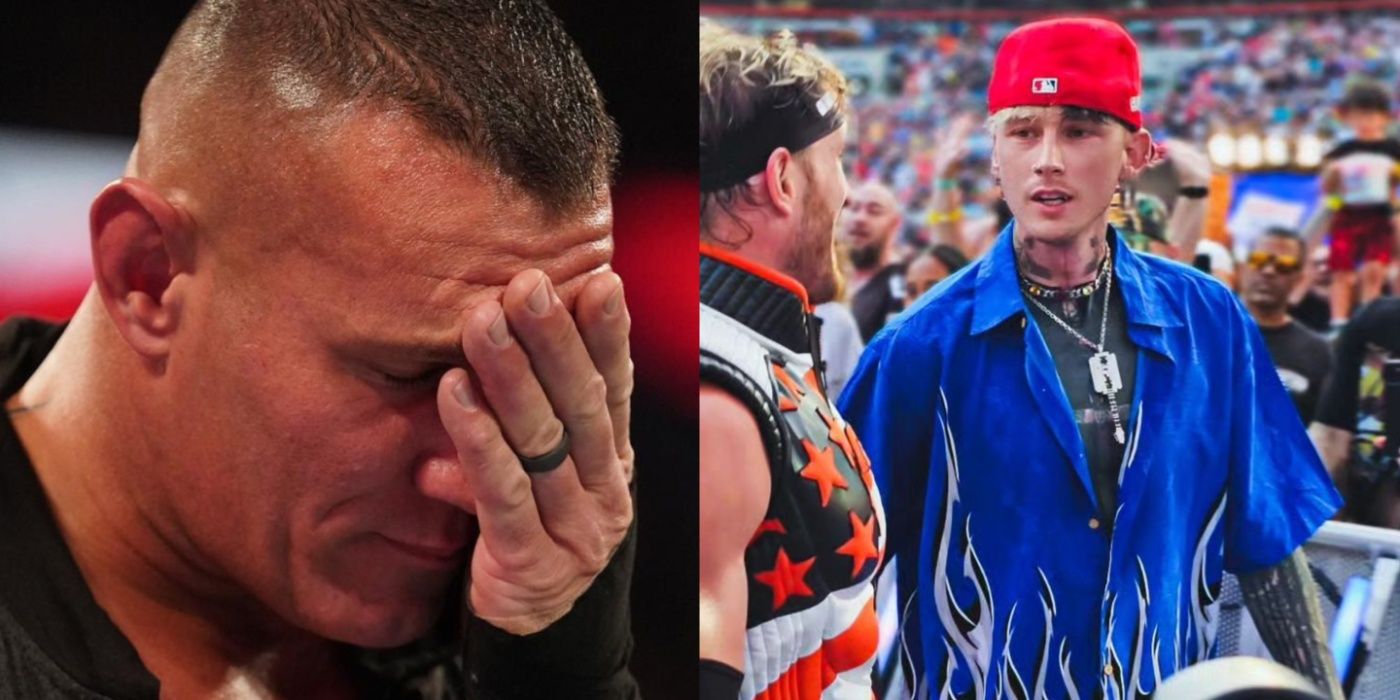 According to MGK, Randy Orton and Machine Gun Kelly had an altercation at SummerSlam