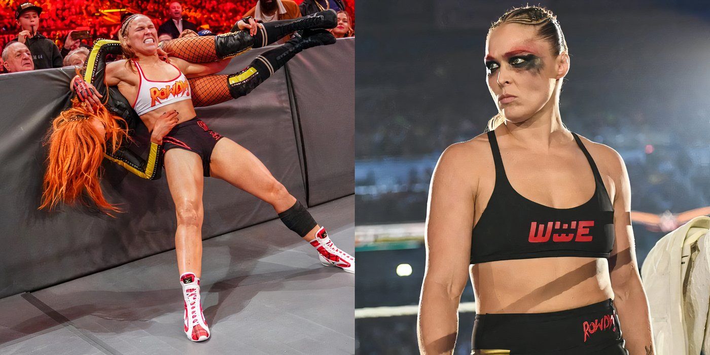 Ronda Rousey and Becky Lynch feature