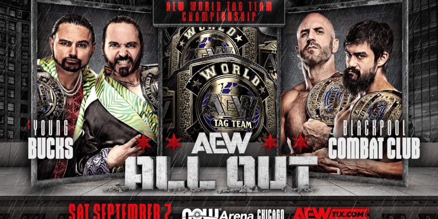 young bucks vs blackpool combat club at all out