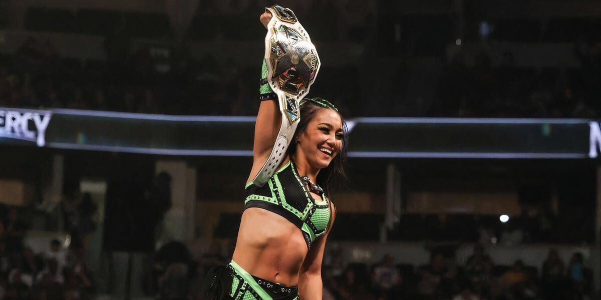 Roxanne Perez nxt female champion no Mercy 2024 