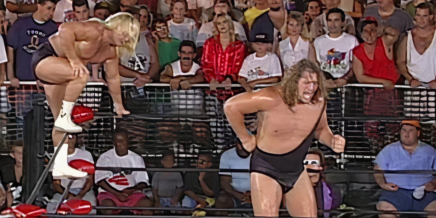 Greg Valentine vs The Giant WCW