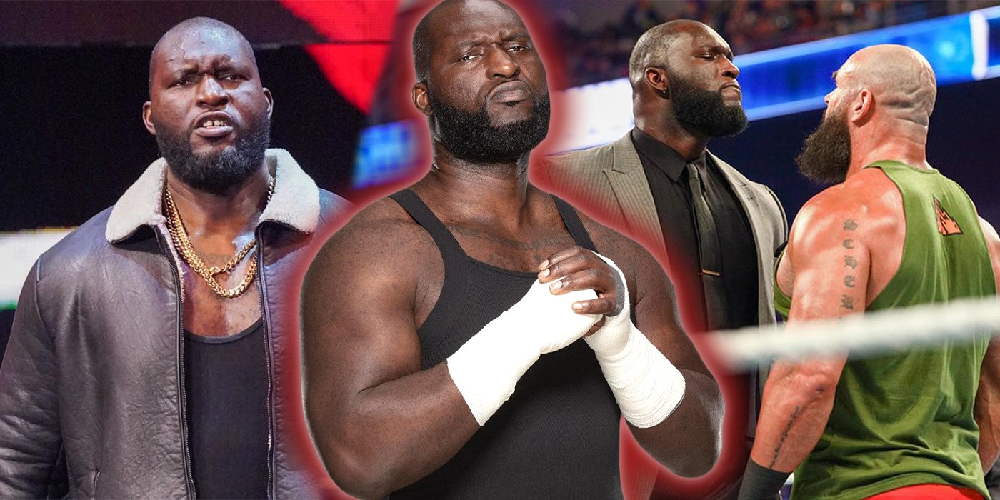 Omos in WWE and facing Braun Strowman