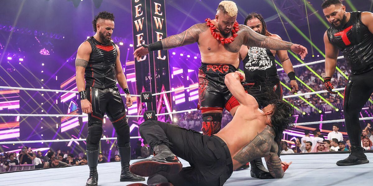 Bloodline Defeats Roman Reigns 2024 Crown Jewel