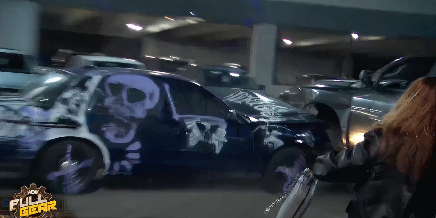 Darby Allin AEW Full Gear 2024 Car Crash