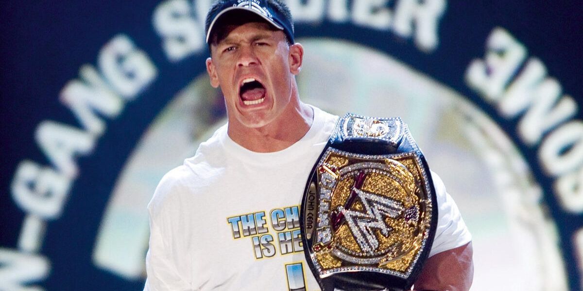 John Cena_WWE Champion_Spinner Belt