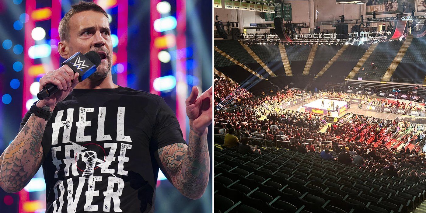 Punk AEW arena