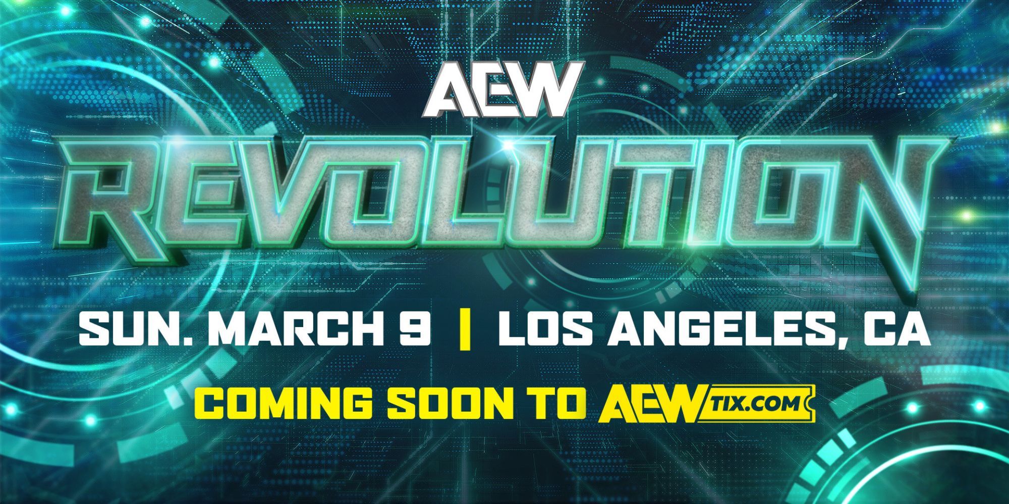 AEW PayPerView Schedule Worlds End, Revolution, All In