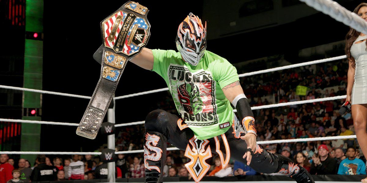 Kalisto United States Champion SmackDown January 14, 2016 Cropped