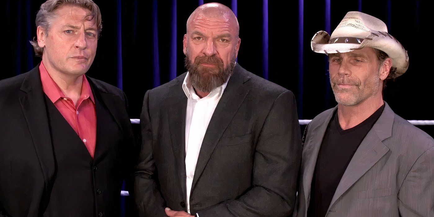 William Regal, Triple H and Shawn Michaels