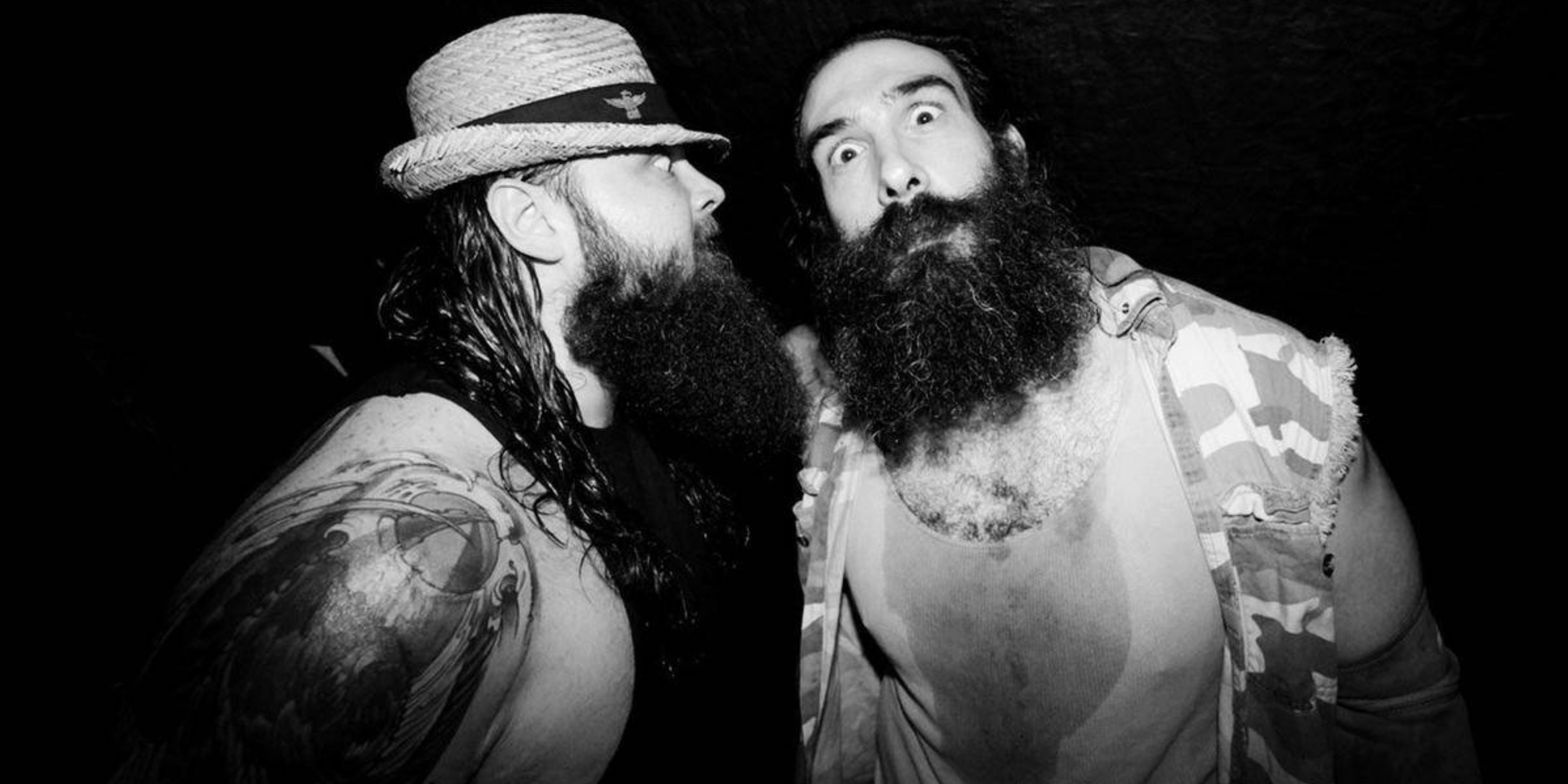 Bray wyatt and brodie lee s sons join wrestlers in the ring after smackdown