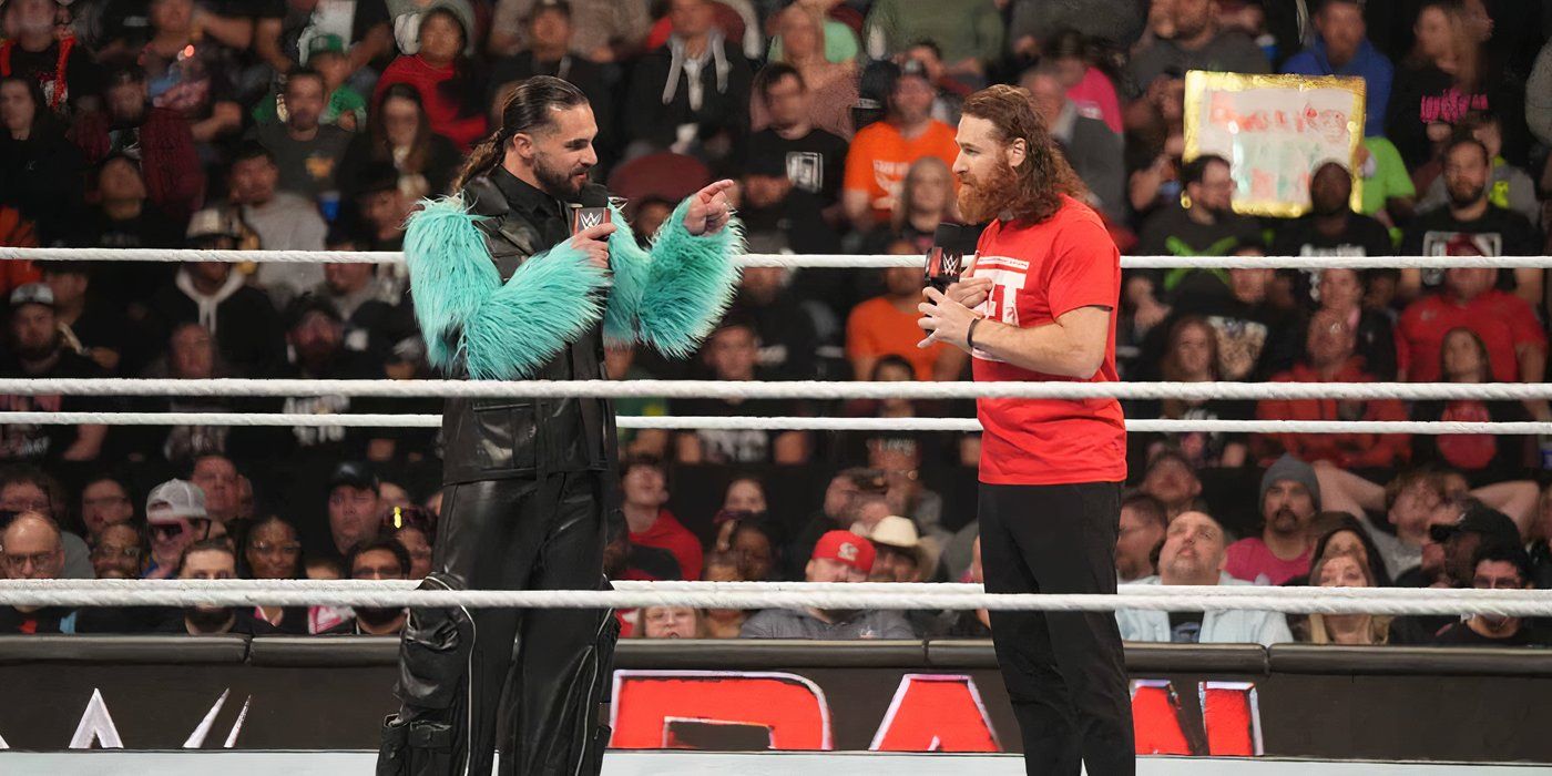 Seth Rollins Sami Zayn Raw