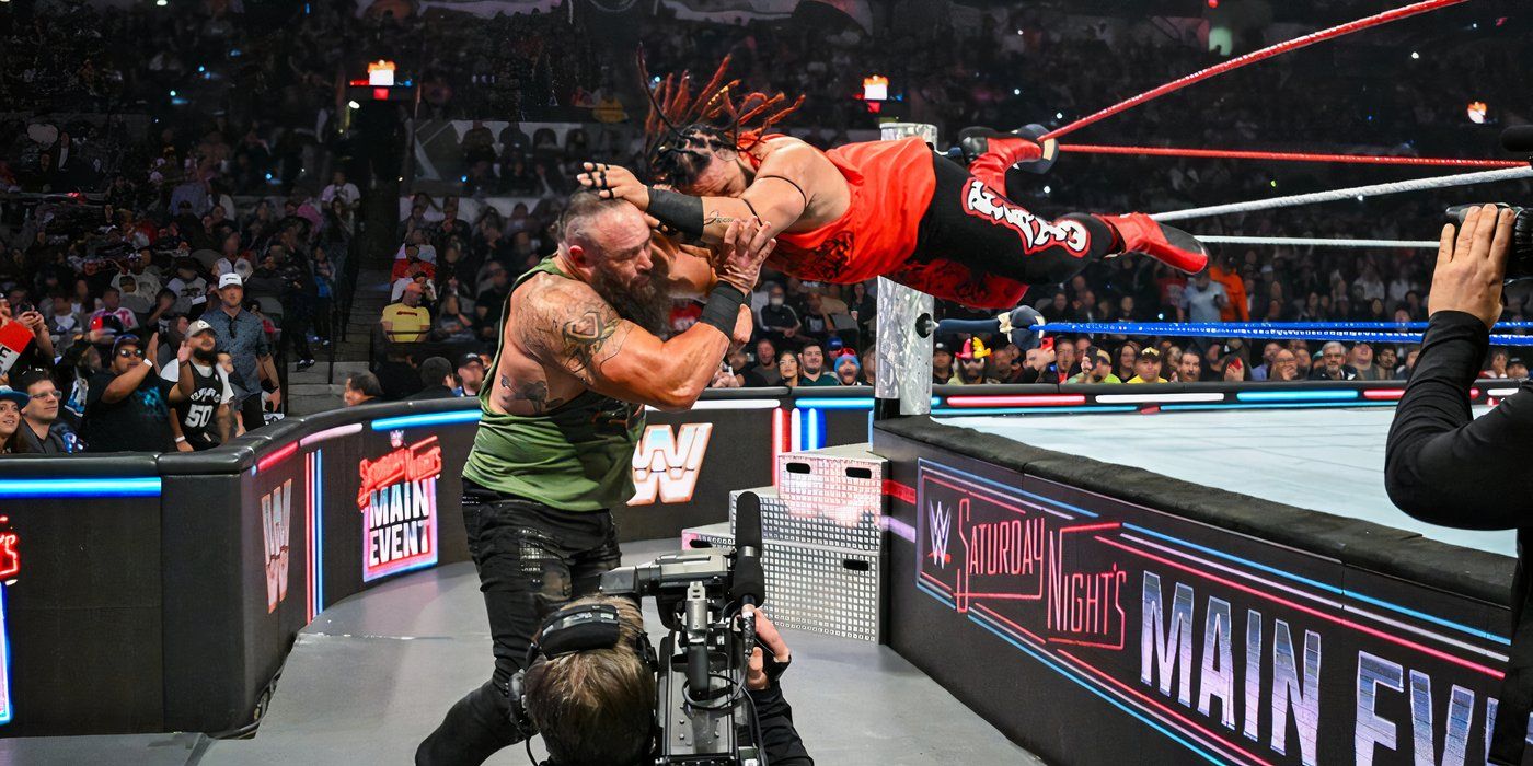 Jacob Fatu vs Braun Strowman (WWE Saturday Night's Main Event)