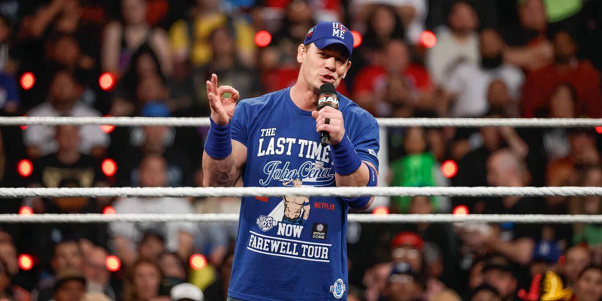 John Cena Raw on January 6, 2025 cropped