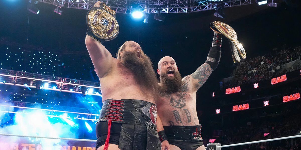 The War Raiders World Tag Team Champions Raw December 16, 2024 Cropped