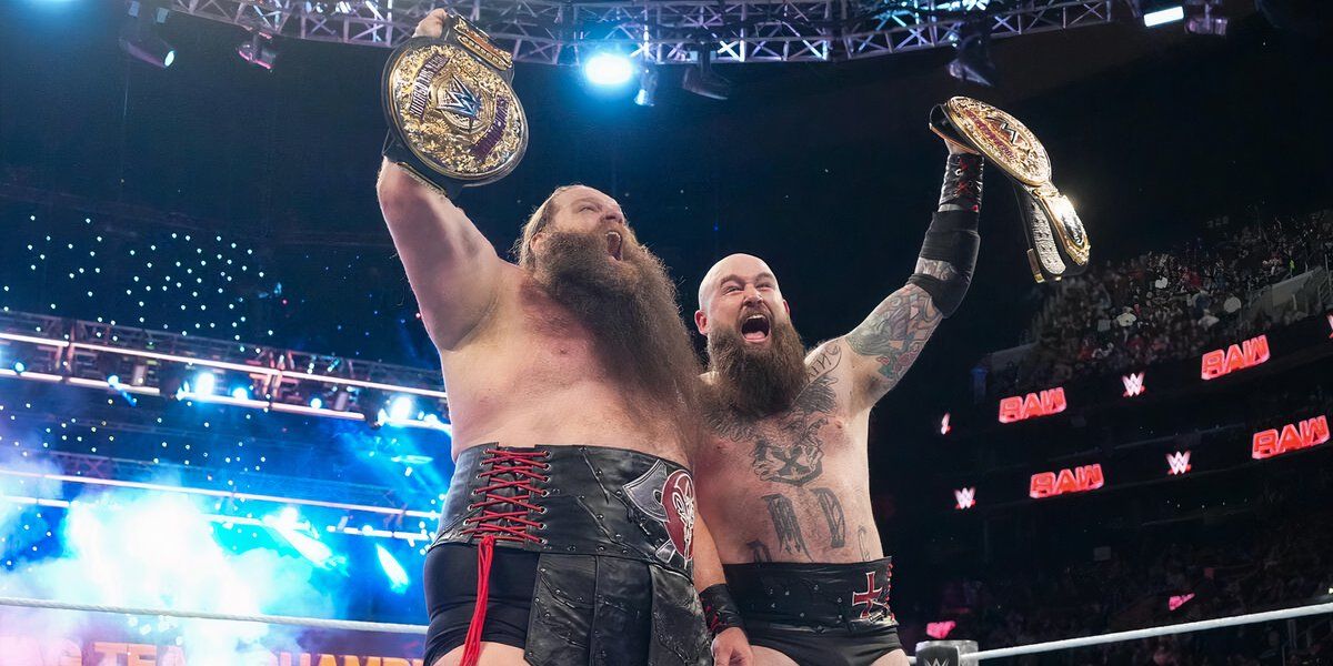 The War Raiders World Tag Team Champions Raw December 16, 2024 Cropped