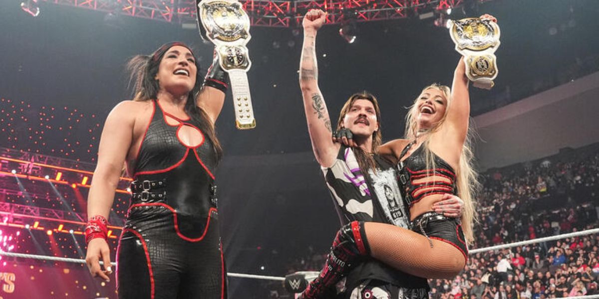 Liv Morgan and Raquel Rodriguez tag team champions