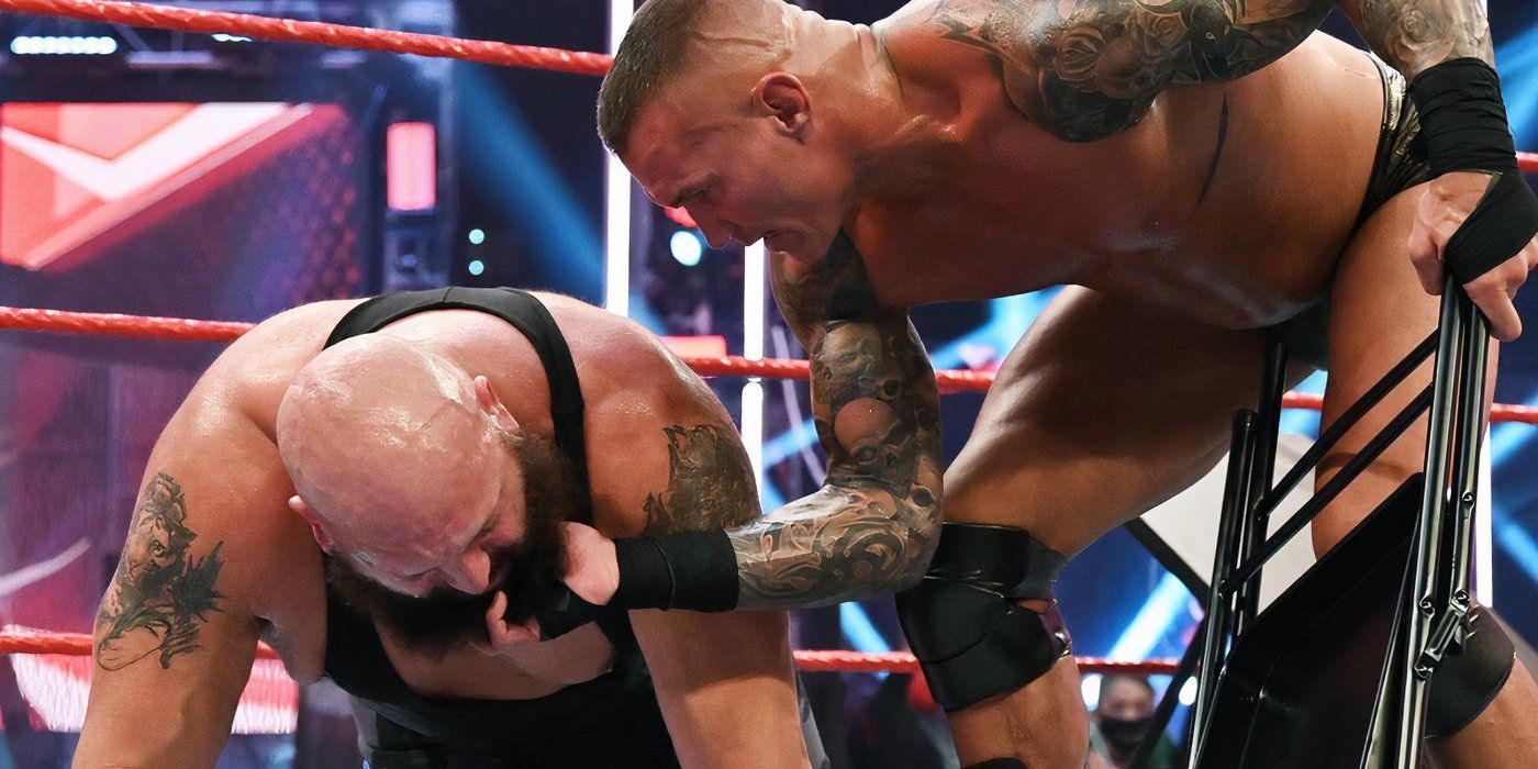 Randy Orton Big Show Unsanctioned Match Raw 2020