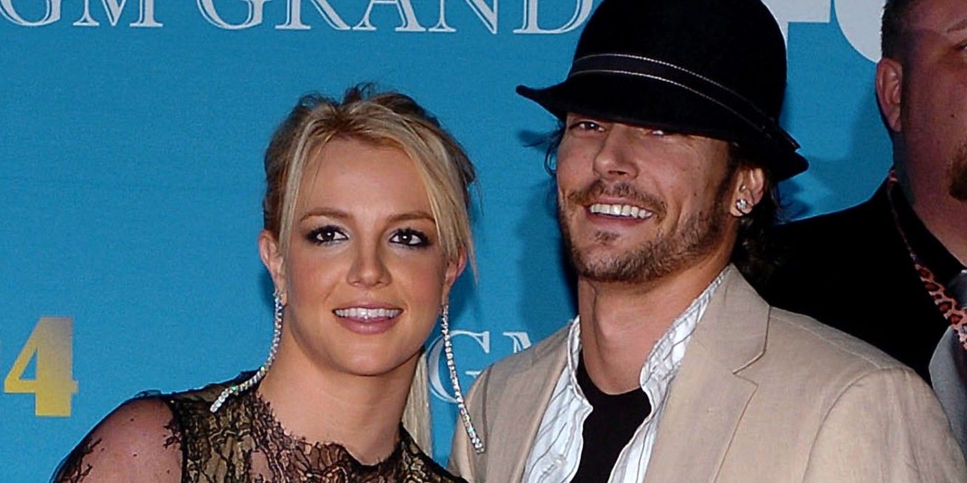 Britney Spears and Kevin Federline at the Billboard Music Awards in 2004