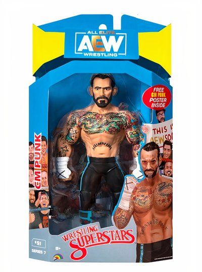 CM Punk AEW LJN