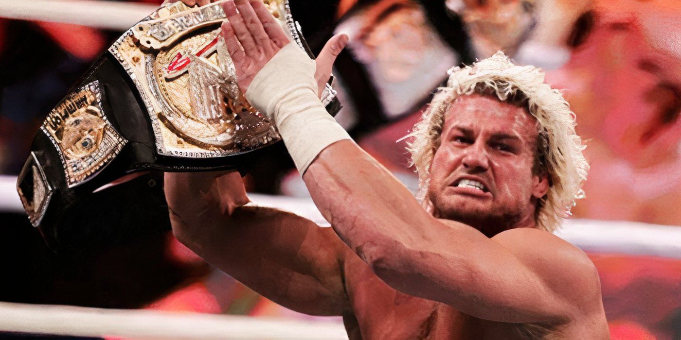 Dolph Ziggler with the WWE Championship