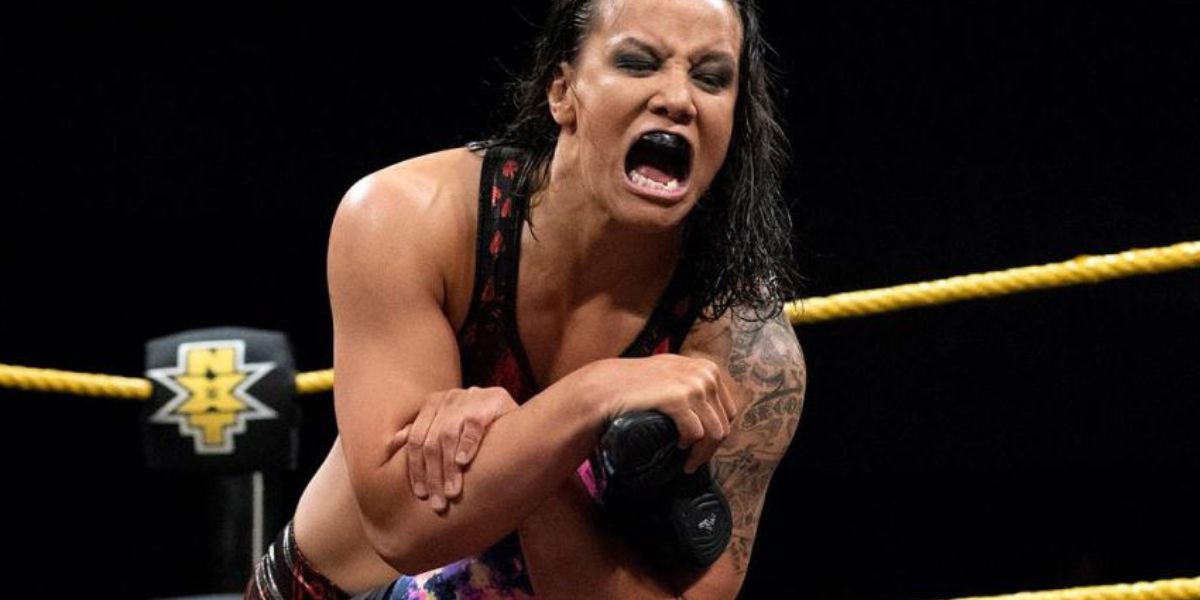 Shayna Baszler ankle lock
