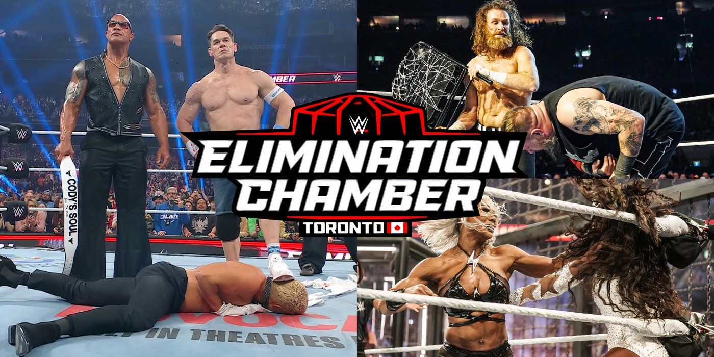 WWE Elimination Chamber 2025 Matches And Moments