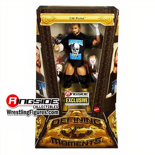 WWE Mattel Ringside Exclusive Moignes DE Décadere CM PUNK