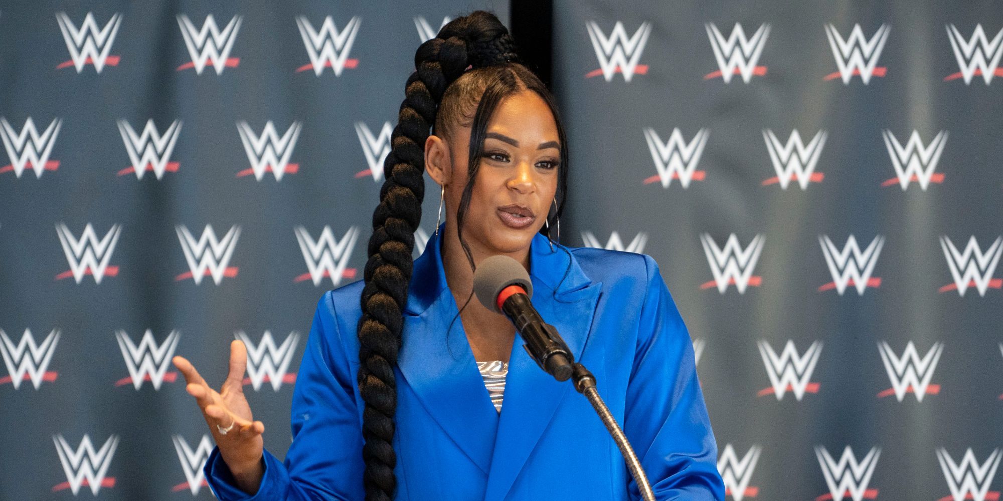Bianca Belair Brett Phelps Imagn Press Event