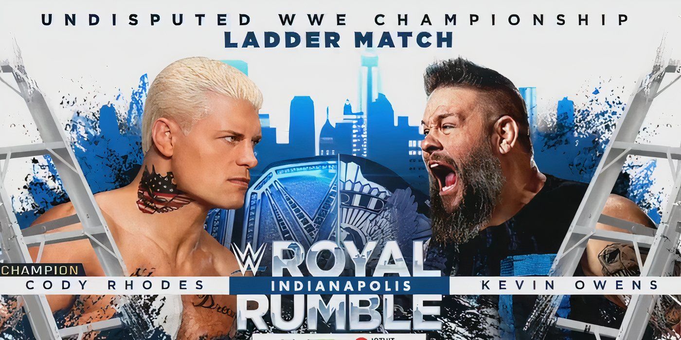 Cody Rhodes vs Kevin Owens WWE Royal Rumble 2025
