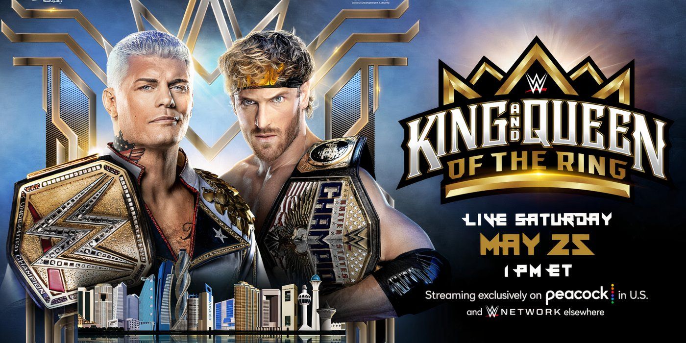 Cody Lords vs Logan Paul WWE King & Queen of the Rings 2024