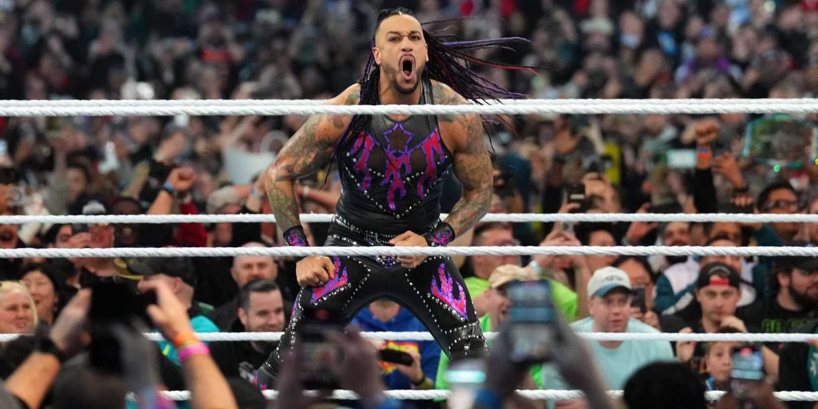 Damian Priest Wwe Wrestlemania 40 Joe Camporeale Imagn