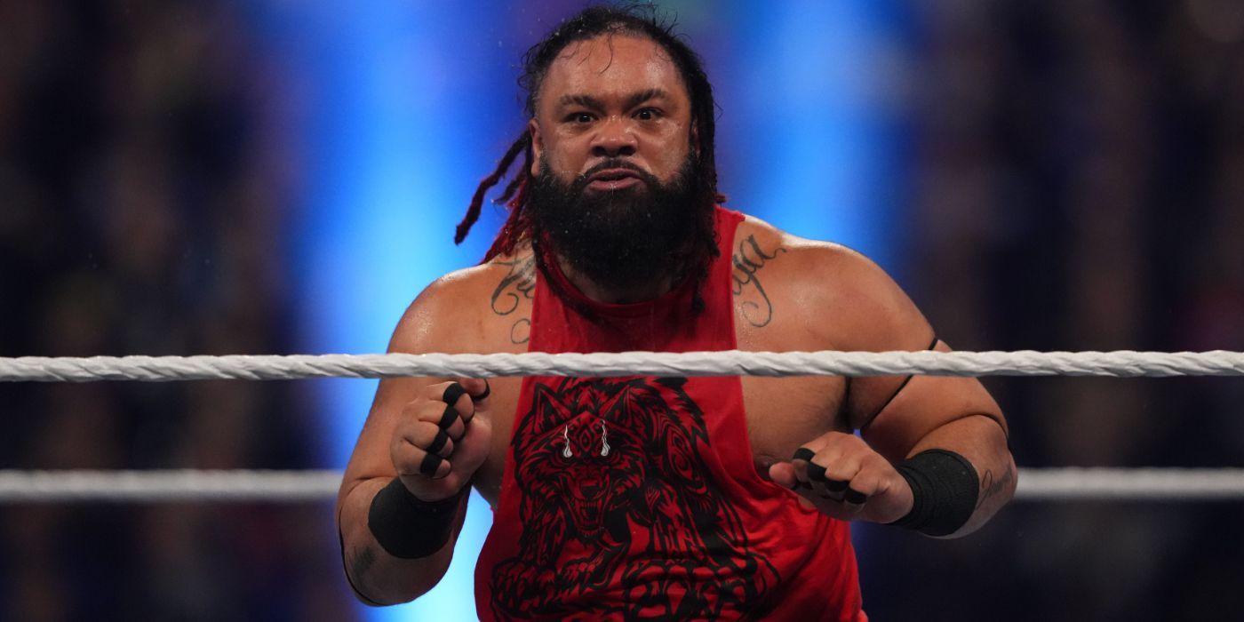 Jacob Fatu Royal Rumble 2025 Intense Joe Camporéal