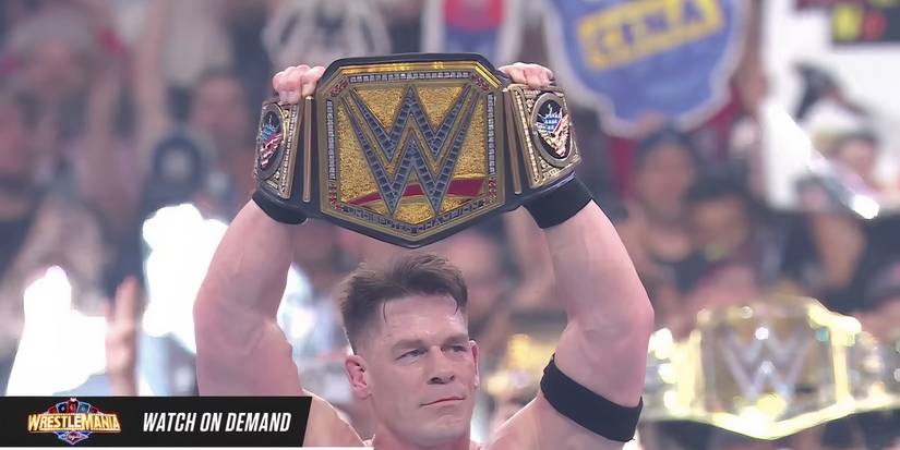 John Cena Undisputed WWE Champion WrestleMania 41 Sunday 