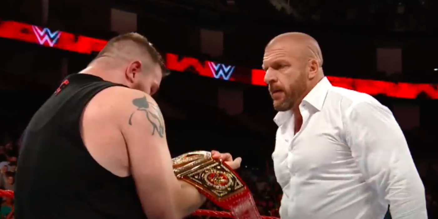 Kevin Owens wins the Universal Championship 