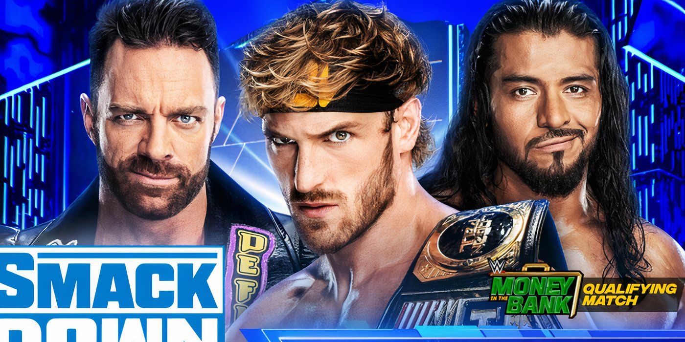 Logan Paul vs Lanite vs Rey Mysterio WWE Smackdown