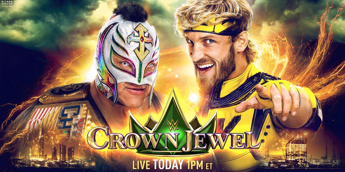 Logan Paul vs Rey Mysterio WWE Crown Jewel 2023