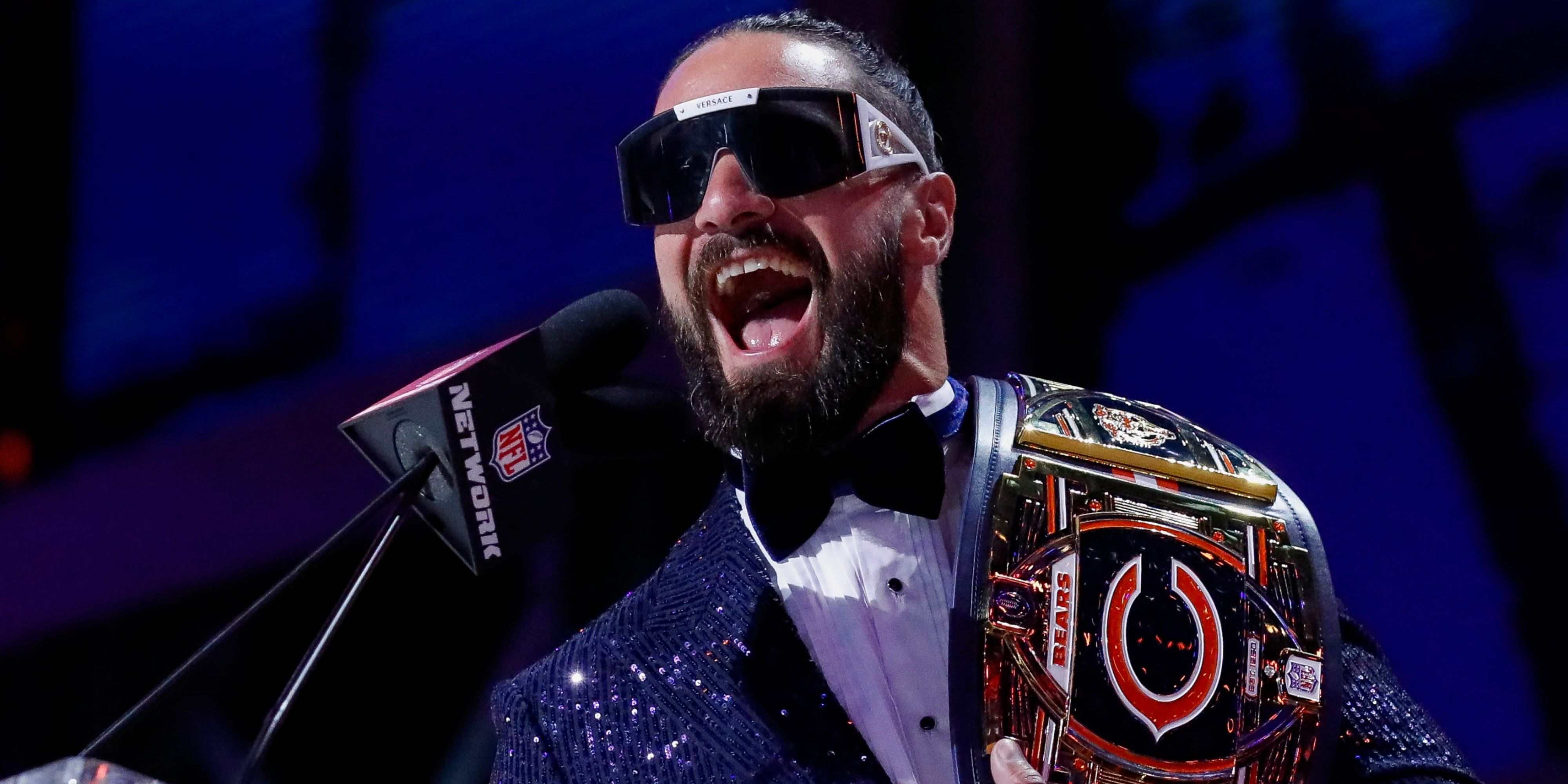 Seth Rollins' Golden Peacock Coat He Wore On Raw Costs $14,000